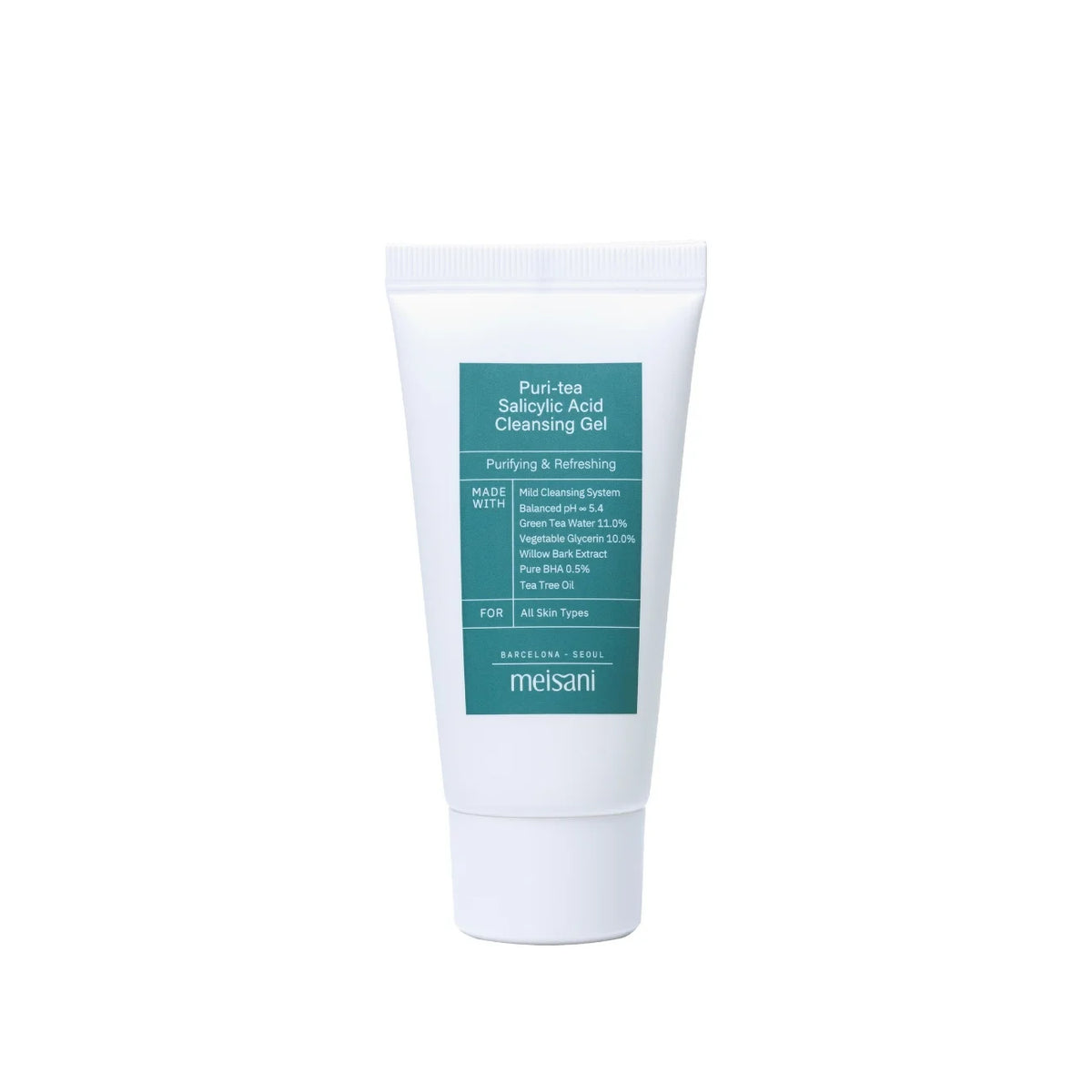 Meisani Puri-Tea Salicylic Acid Cleansing Gel